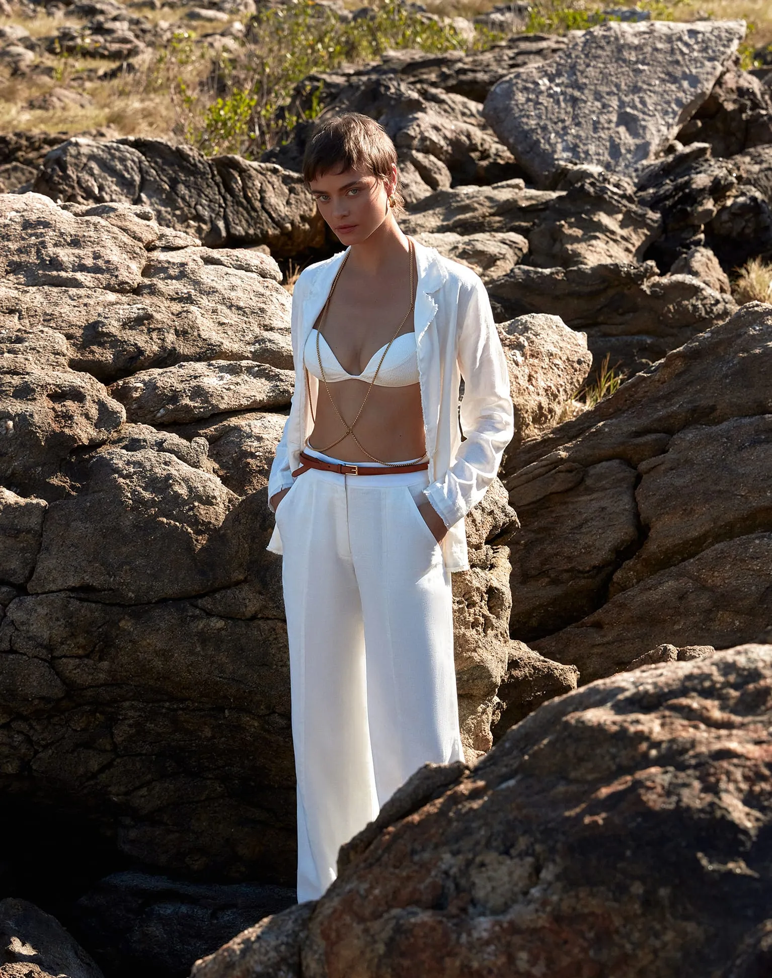 Estela Pants - Off White sold by Vix product image thumbnail 3