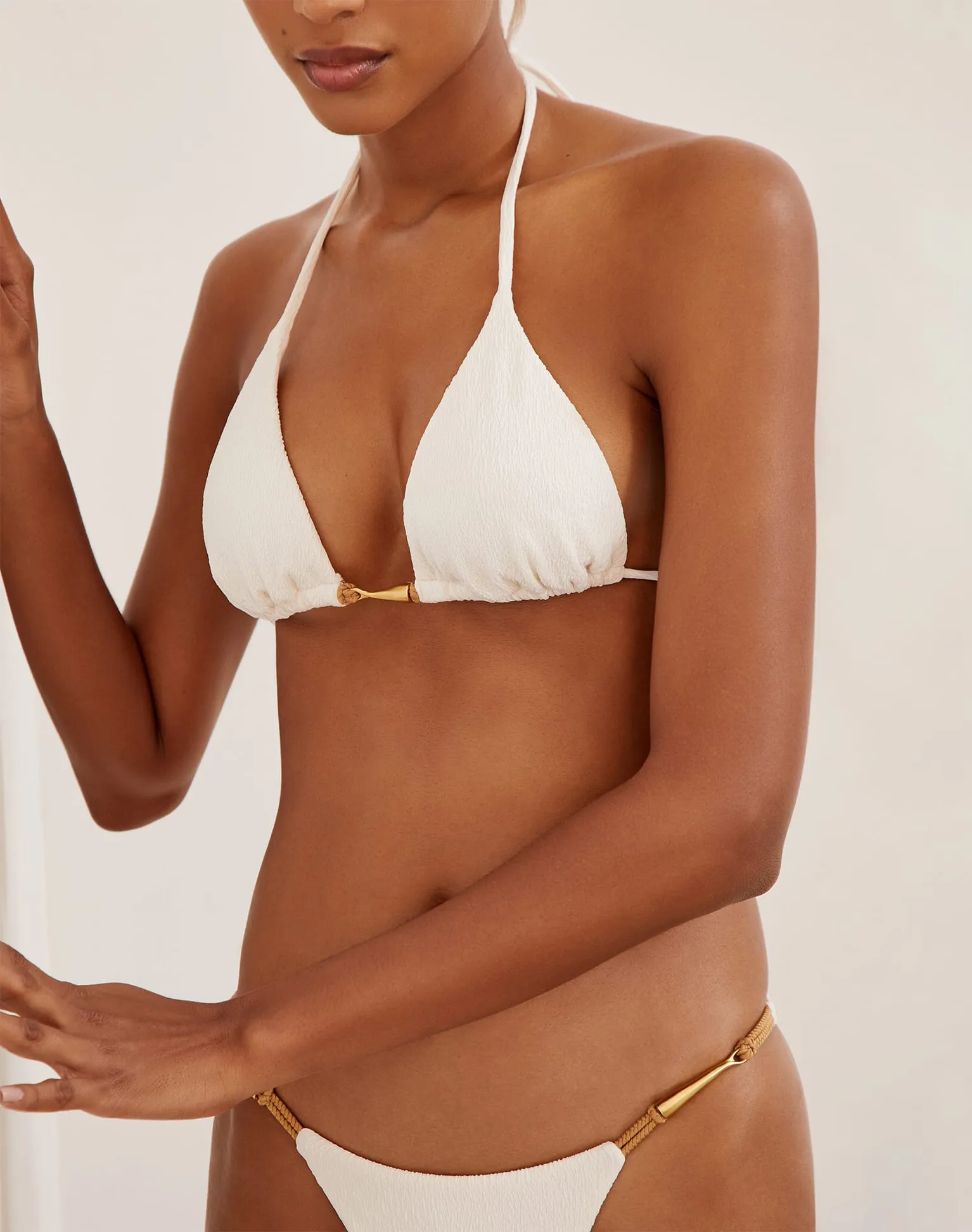 Firenze Mandy Detail Bottom - White sold by Vix product image thumbnail 4