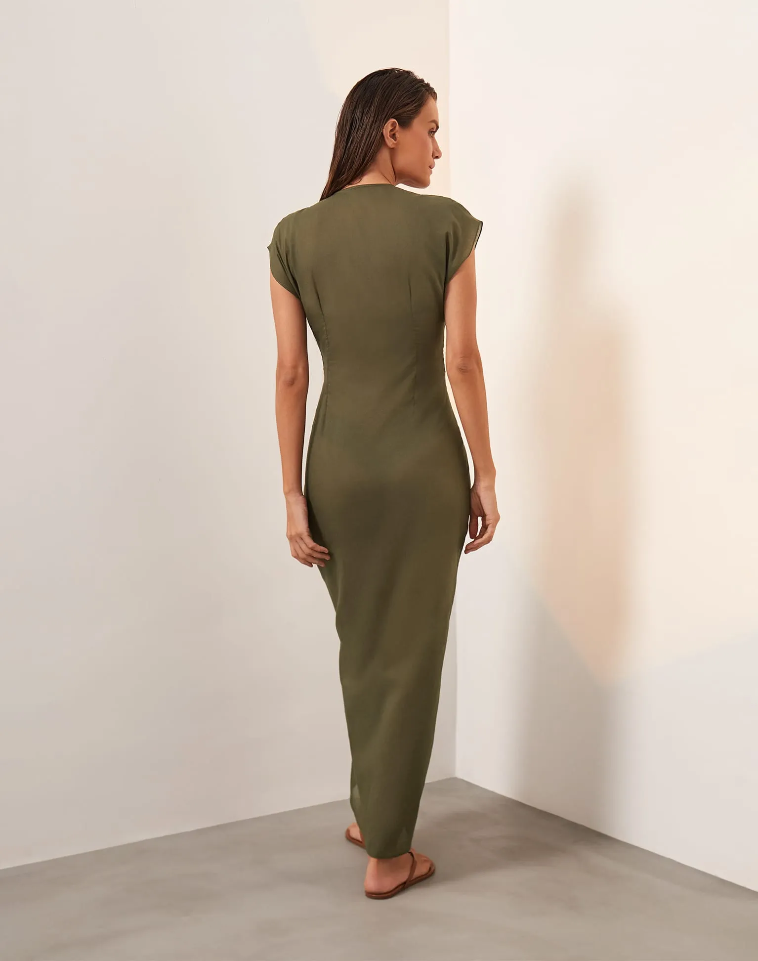 Sasha Long Cover Up - Evergreen sold by Vix product image thumbnail 2