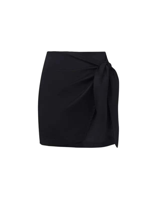 Rai Mini Skirt - Black sold by Vix