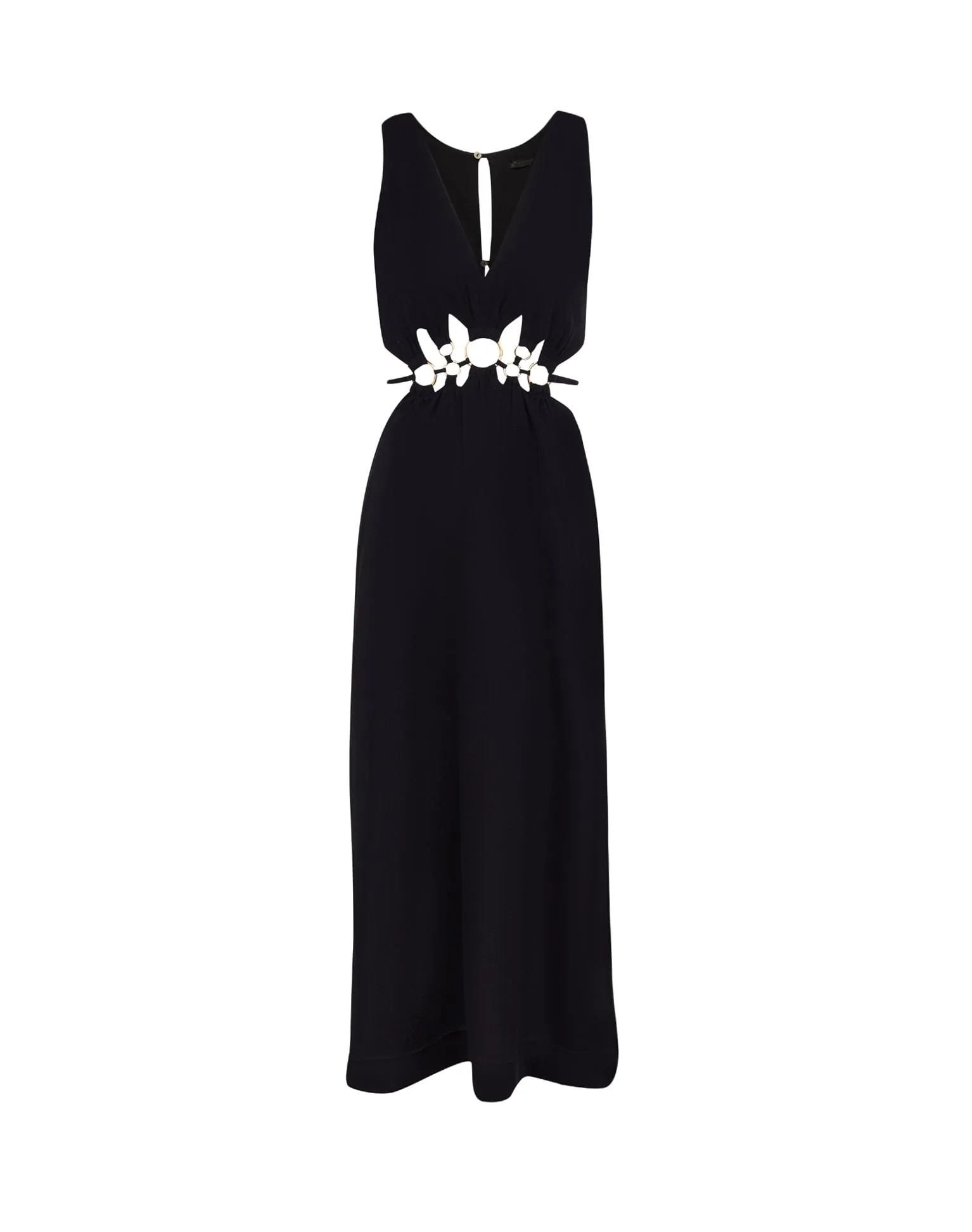 Maya Detail Long Dress (exchange only) - Black sold by Vix product image thumbnail 4