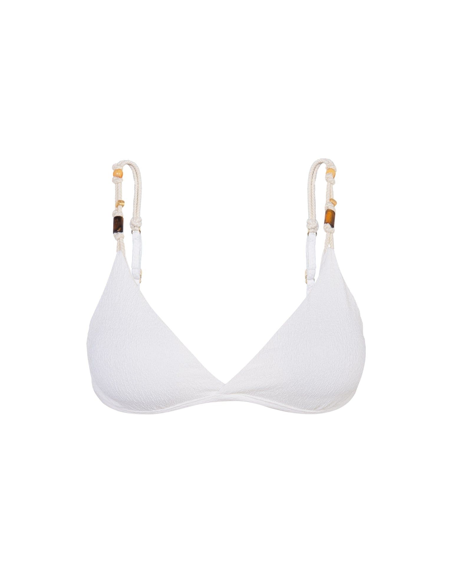 Firenze Kira Flora Top - White sold by Vix