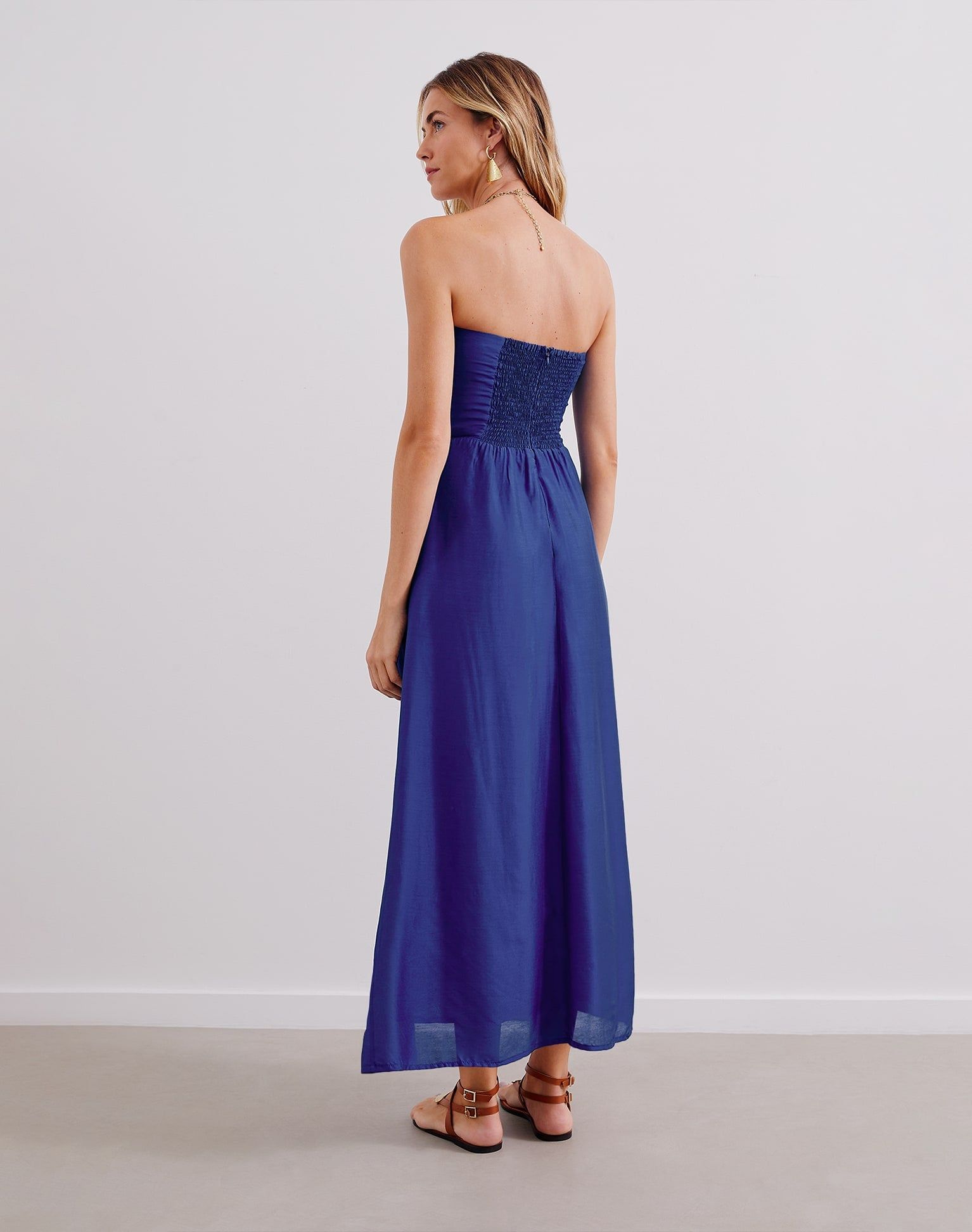 Maureen Detail Long Dress - Lazuli sold by Vix product image thumbnail 2