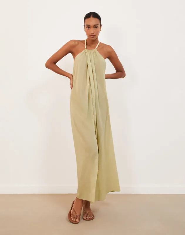 Cloe Long Cover Up - Olivine sold by Vix