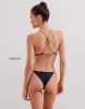 Matte Tie Side Bottom - Black sold by Vix