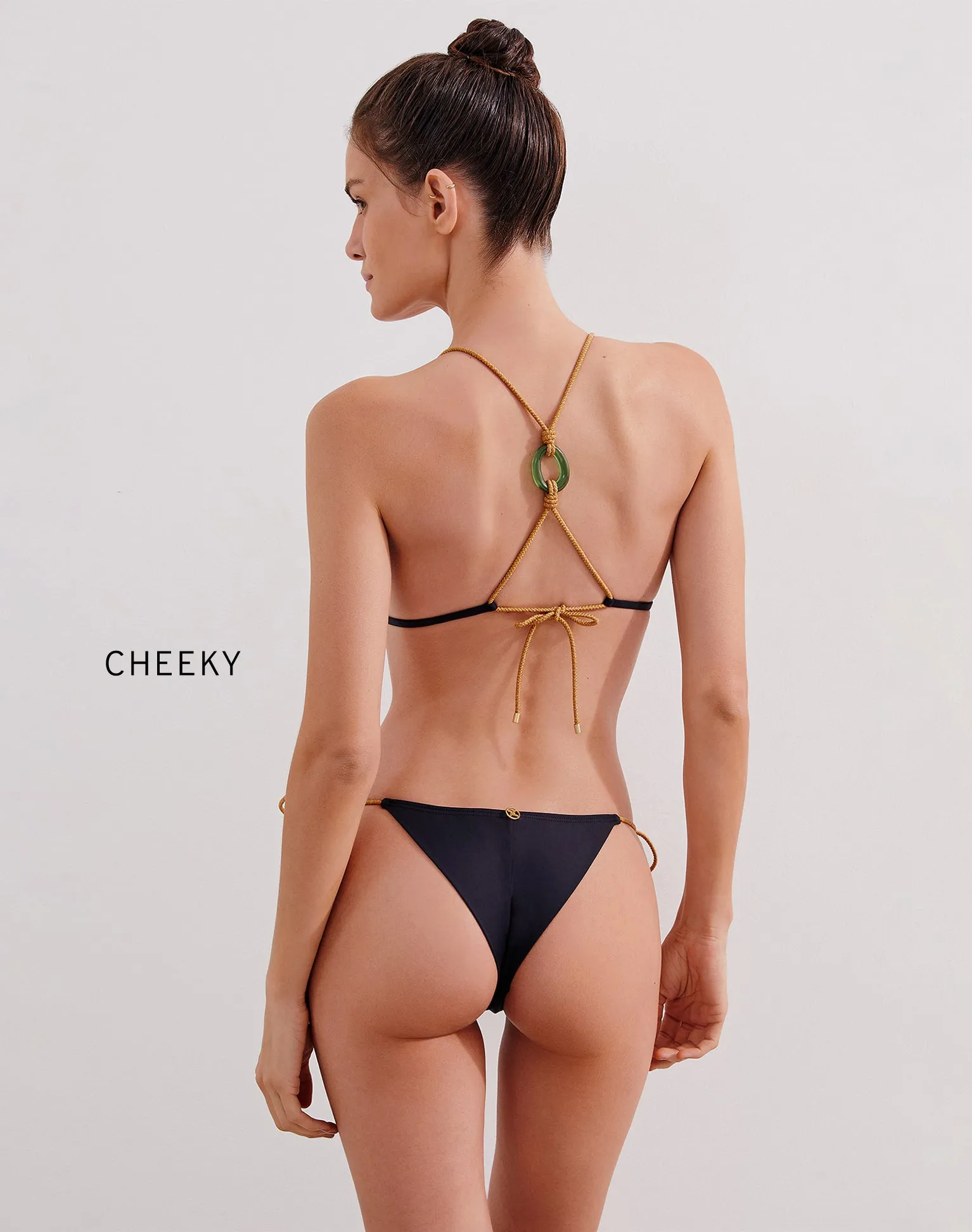 Matte Tie Side Bottom - Black sold by Vix product image thumbnail 4