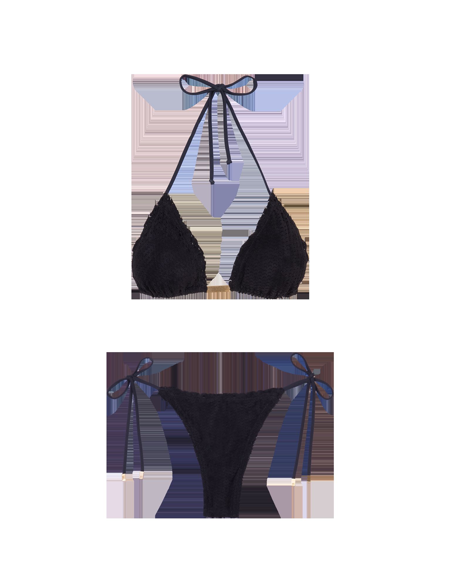 Scales Ripple Top - Black sold by Vix product image thumbnail 6