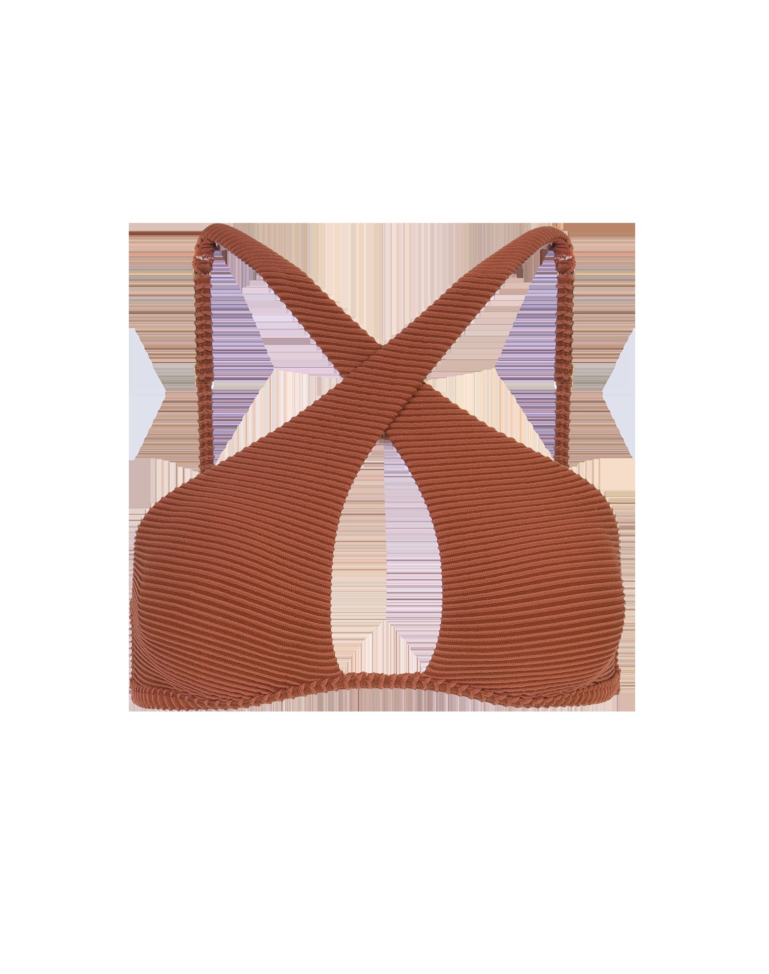 Kayla Noemie Top - Camel sold by Vix