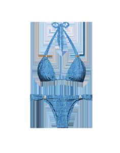 Bia Tube Bottom - Pizan Blue sold by Vix