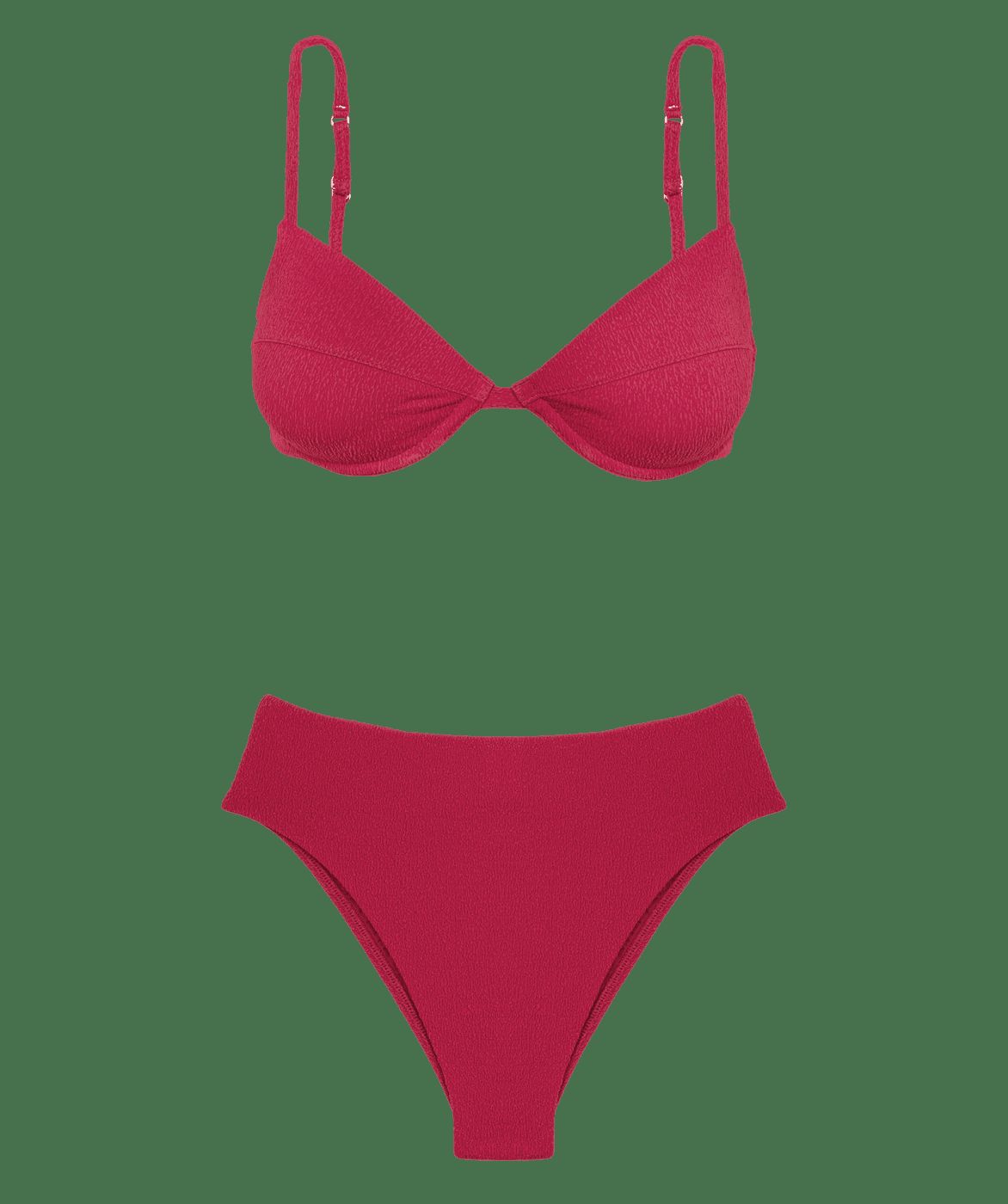 Firenze Lais Top - Cherry sold by Vix product image thumbnail 4