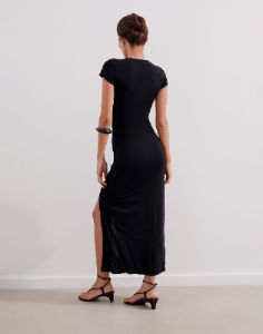 Anya Long Dress - Black sold by Vix