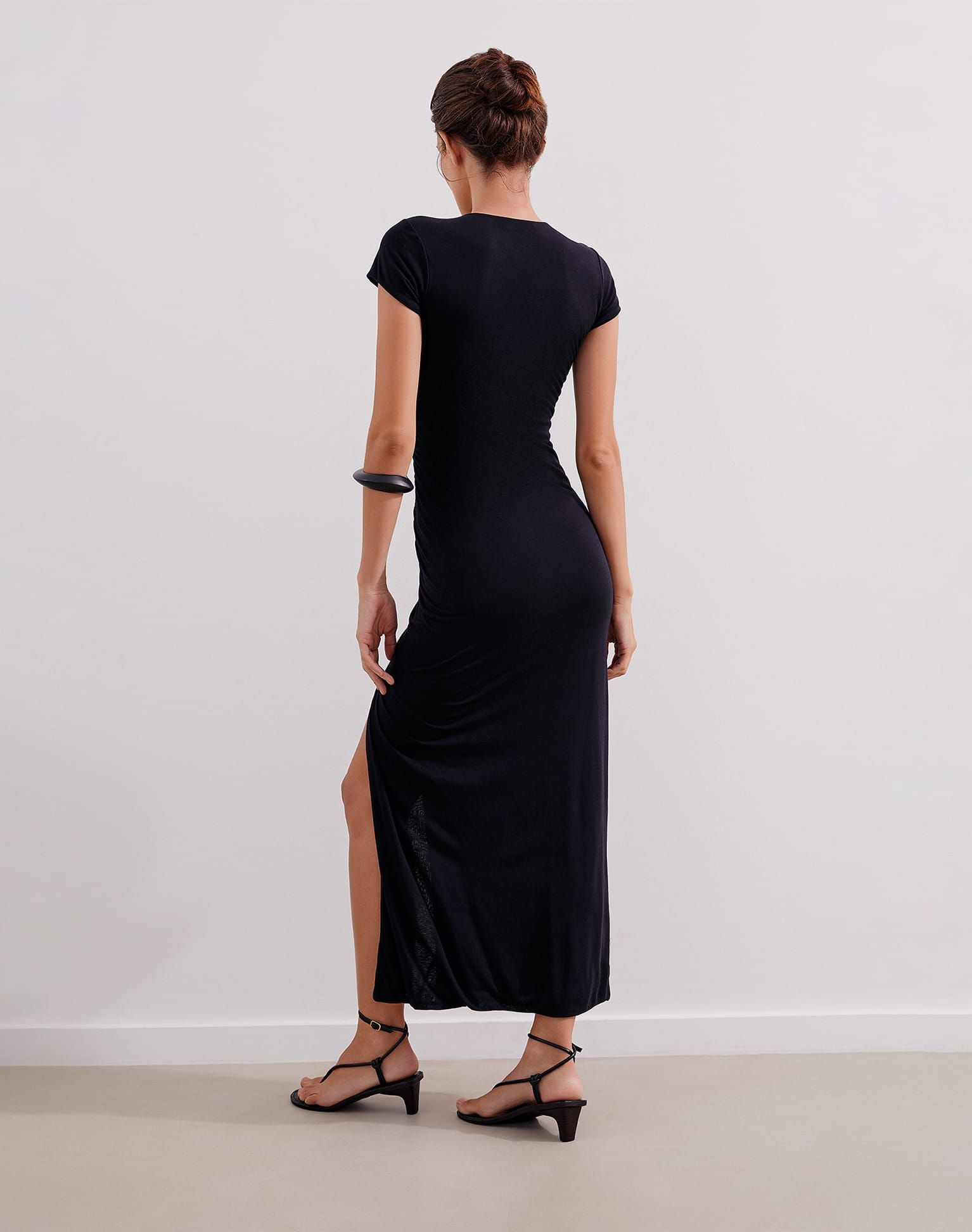 Anya Long Dress - Black sold by Vix product image thumbnail 2