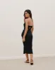 Luna Detail Midi Dress (exchange only) - Black sold by Vix