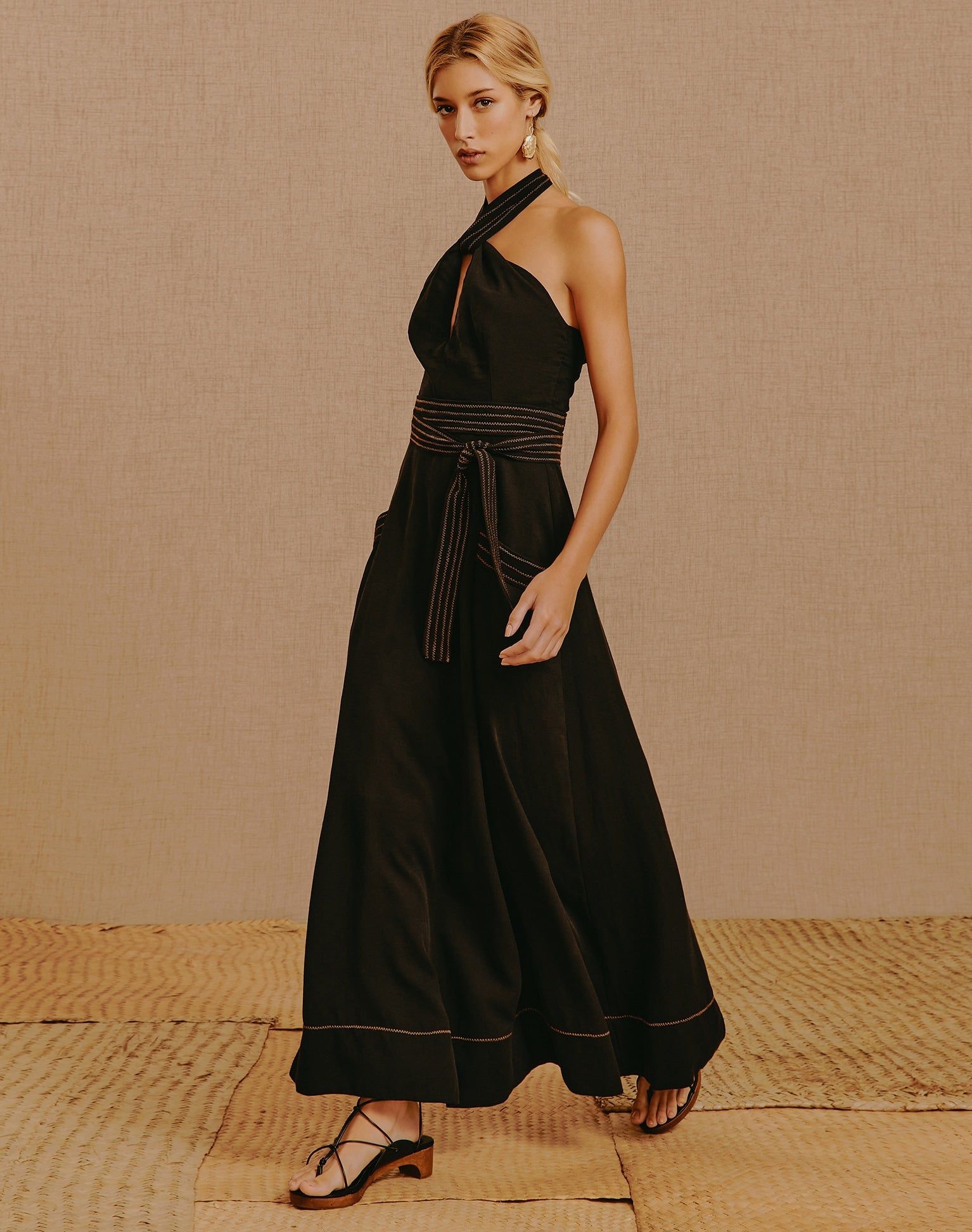 Virginia Midi Dress - Black sold by Vix product image thumbnail 2