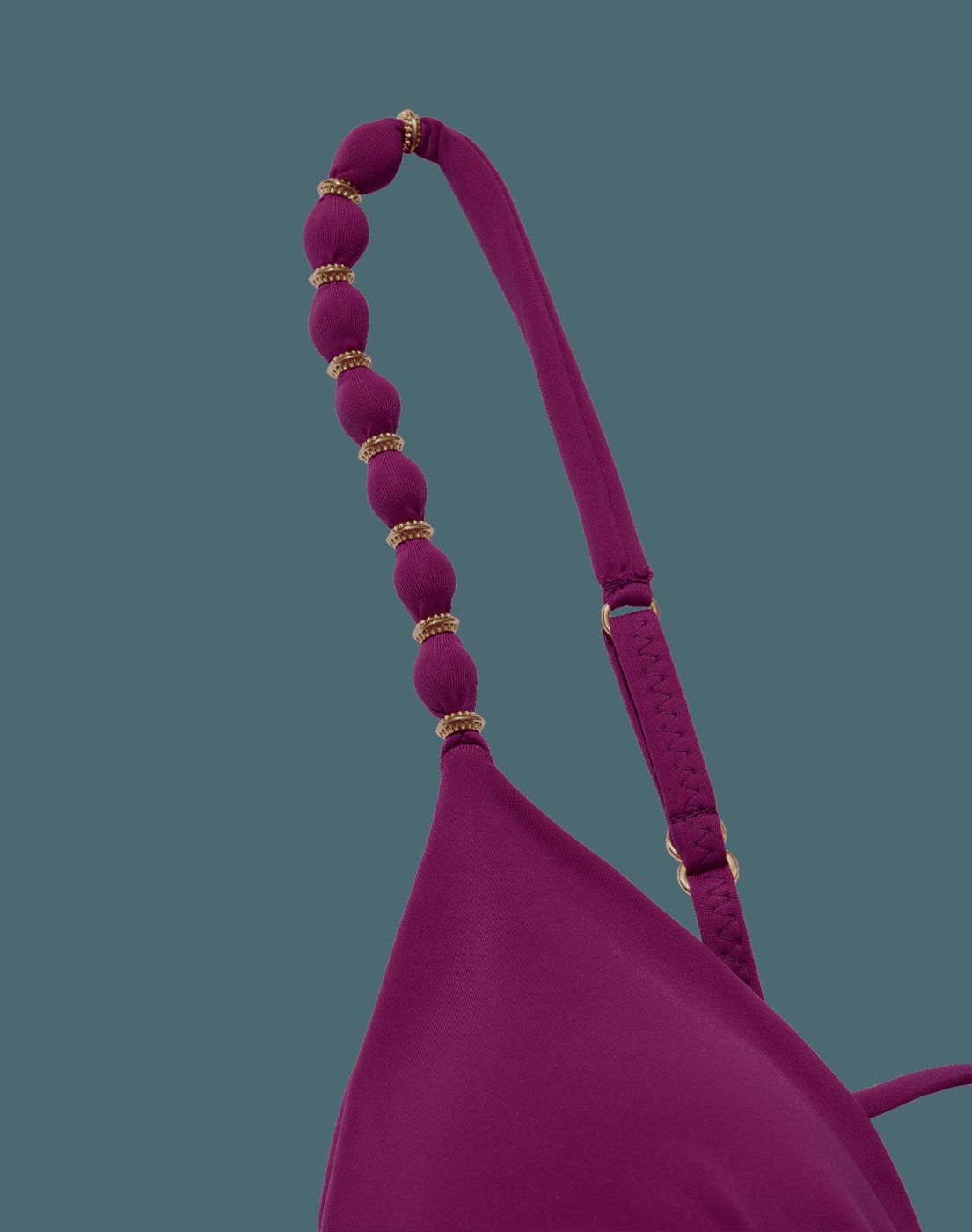 Beads Tri Parallel Top (final sale) - Plum sold by Vix product image thumbnail 7