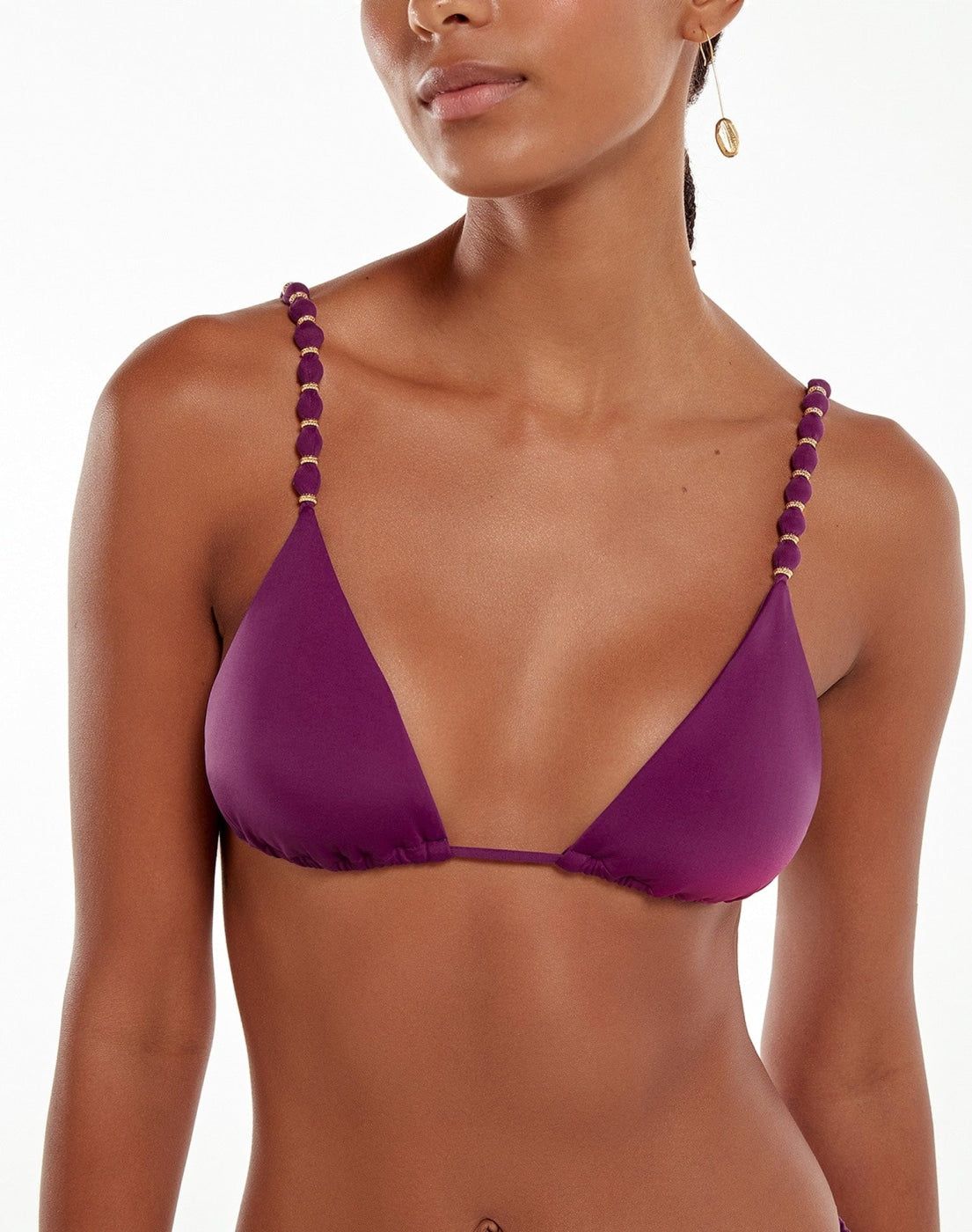 Beads Tri Parallel Top (final sale) - Plum sold by Vix product image thumbnail 8