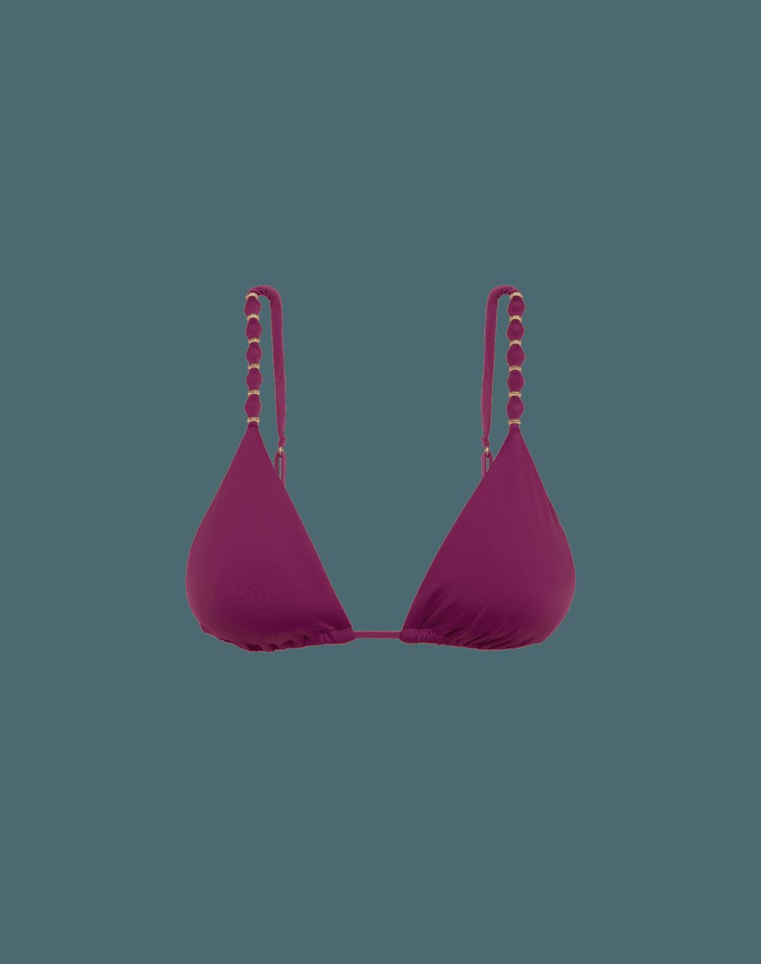 Beads Tri Parallel Top (final sale) - Plum sold by Vix