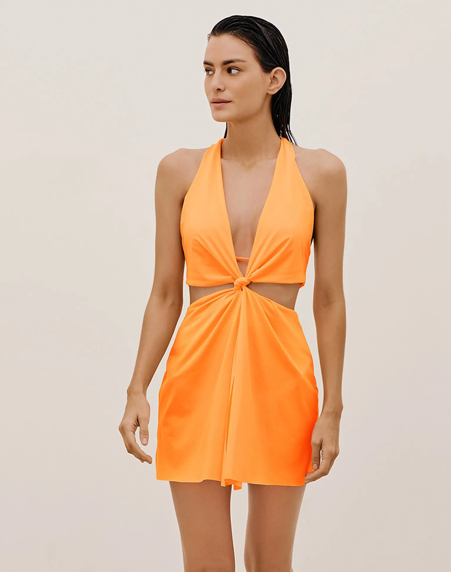 Tracy Short Cover Up (exchange only) - Mandarin sold by Vix product image thumbnail 4