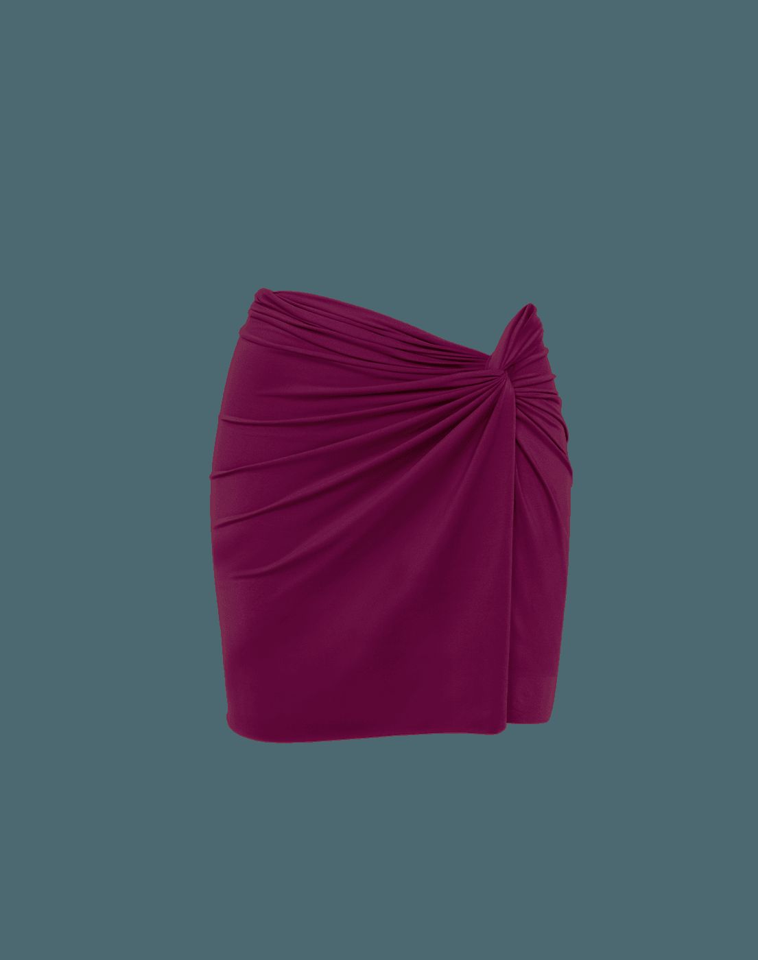 Karen Mini Pareo Skirt (final sale) - Plum sold by Vix product image thumbnail 3