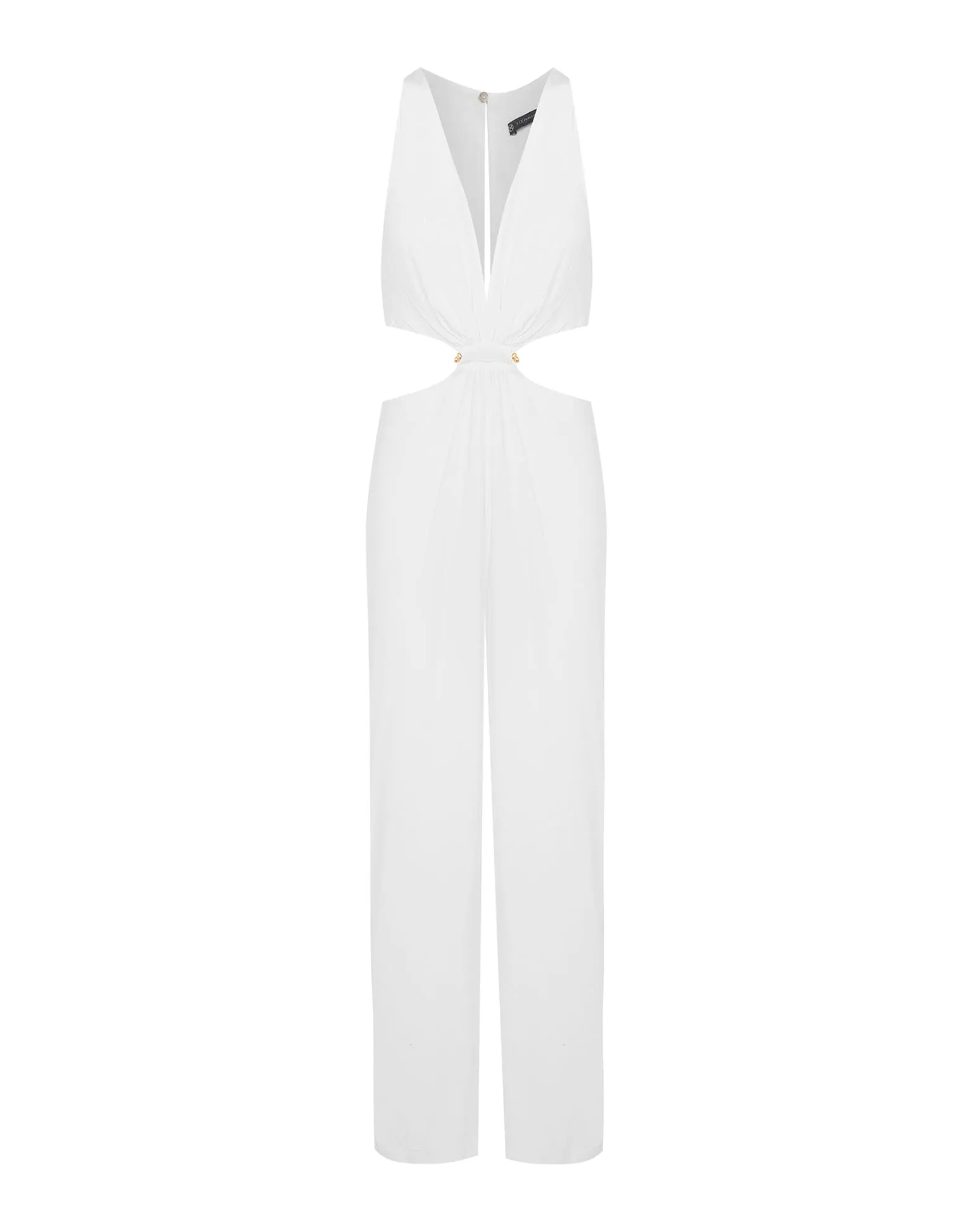 Nayara Detail Jumpsuit (Exchange Only) - Off White sold by Vix product image thumbnail 5