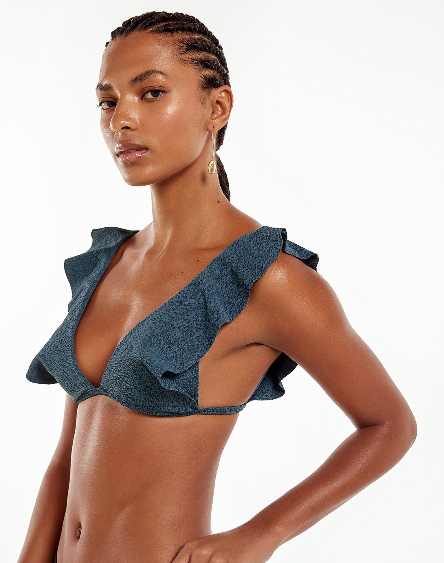 Firenze Liz Top - Blue Grey sold by Vix product image thumbnail 6