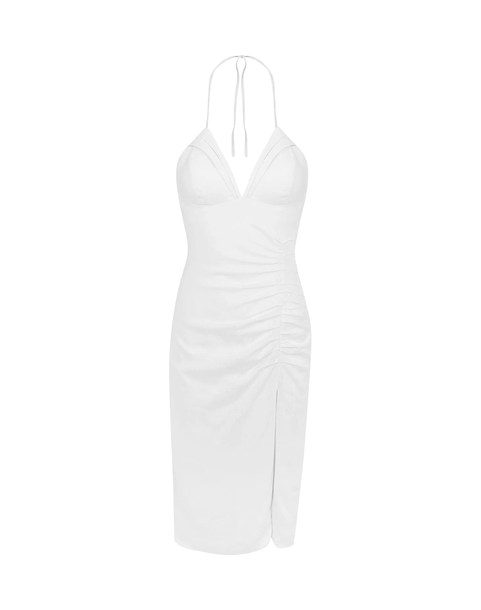 Amber Midi Dress (exchange only) - Off White sold by Vix product image thumbnail 5