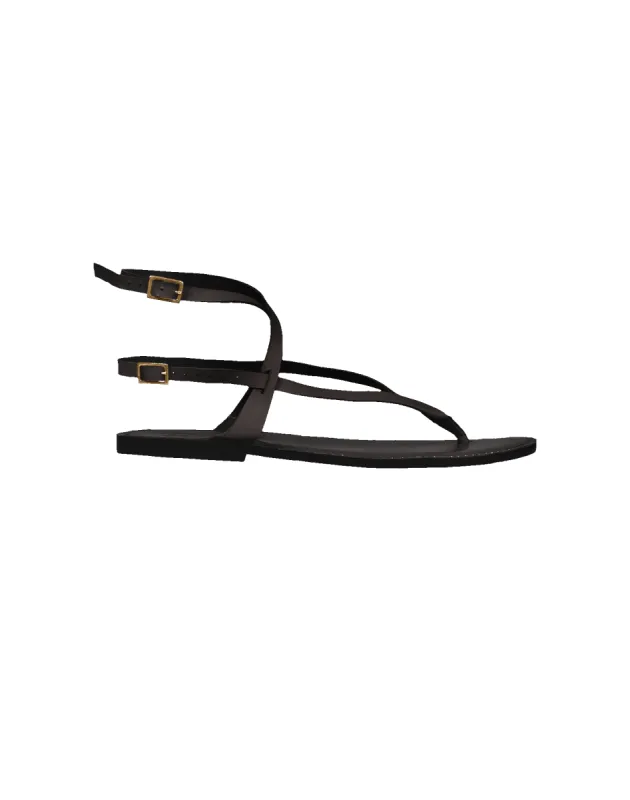 Zucca Sandal (Exchange Only) - Black sold by Vix
