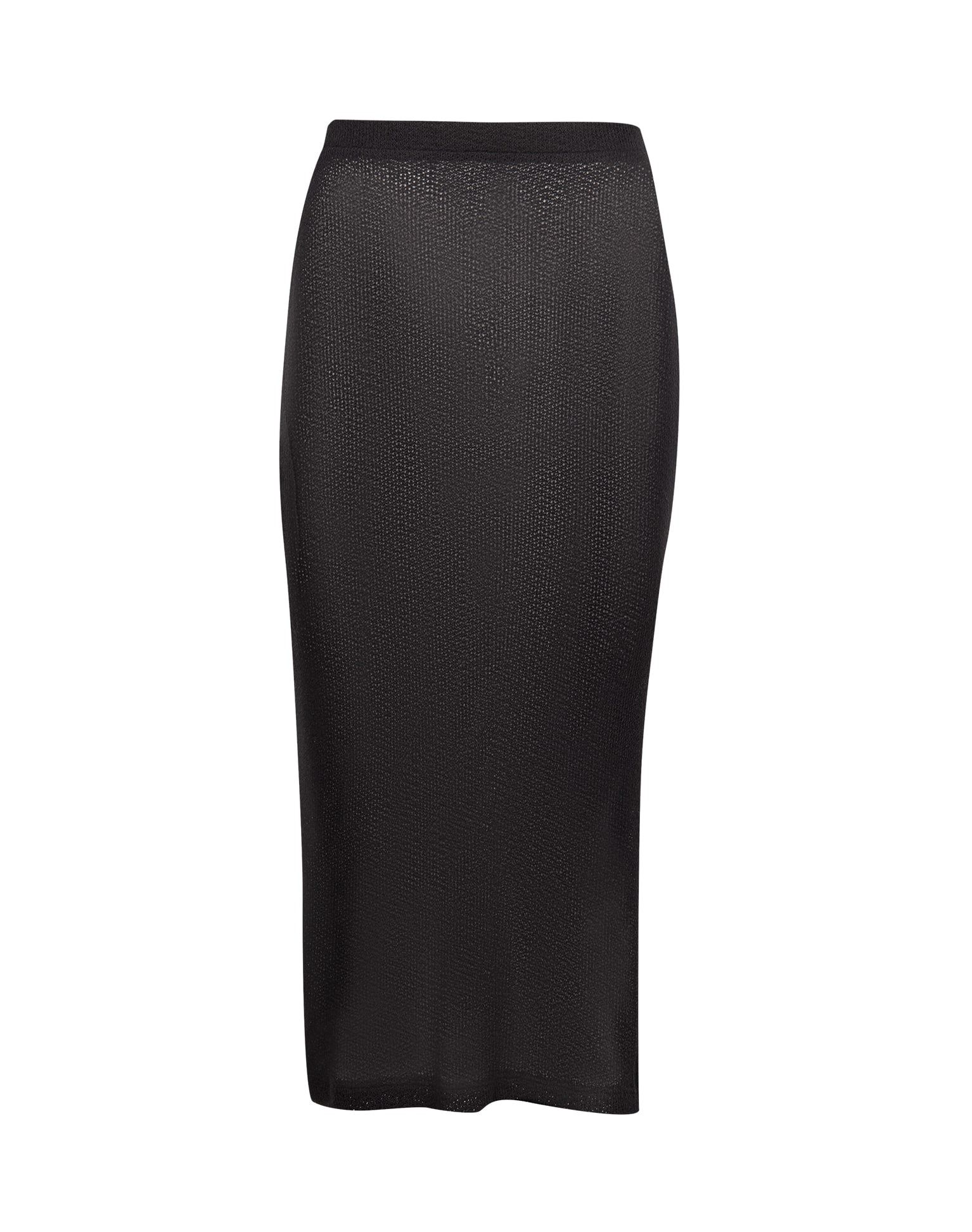 Emma Midi Skirt (exchange only) - Black sold by Vix product image thumbnail 4