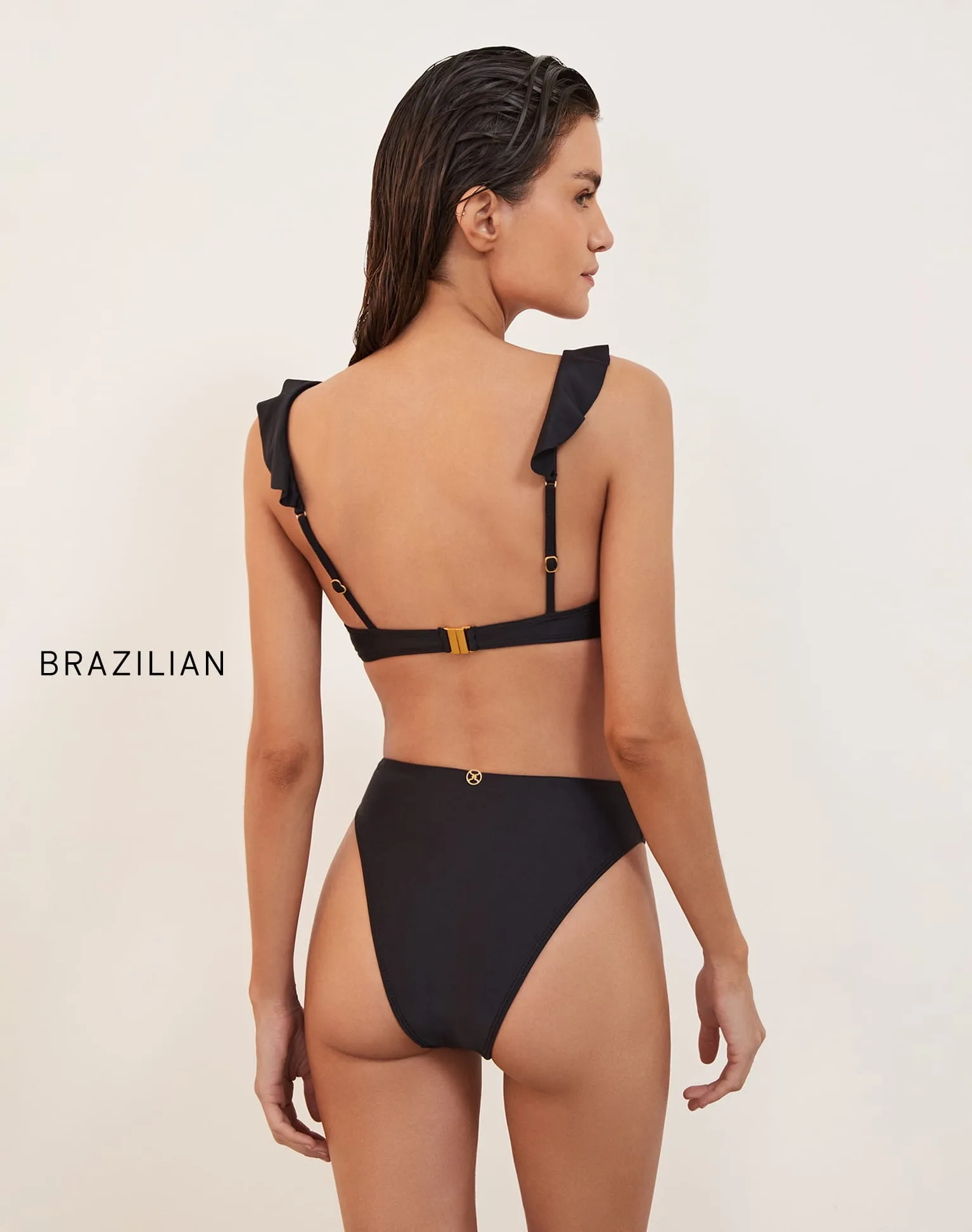 Gigi Hot Pant Bottom - Black sold by Vix product image thumbnail 4