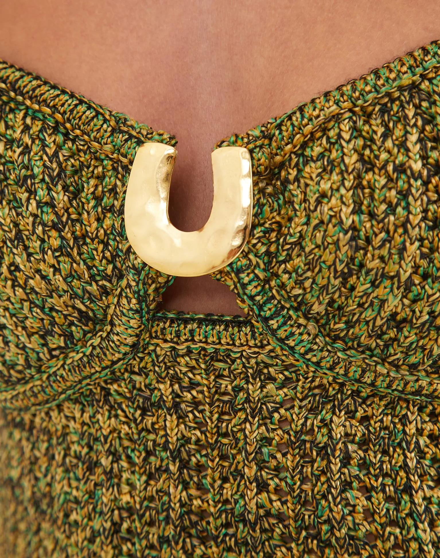 Knit Aria Top (Final Sale) - Green sold by Vix product image thumbnail 4