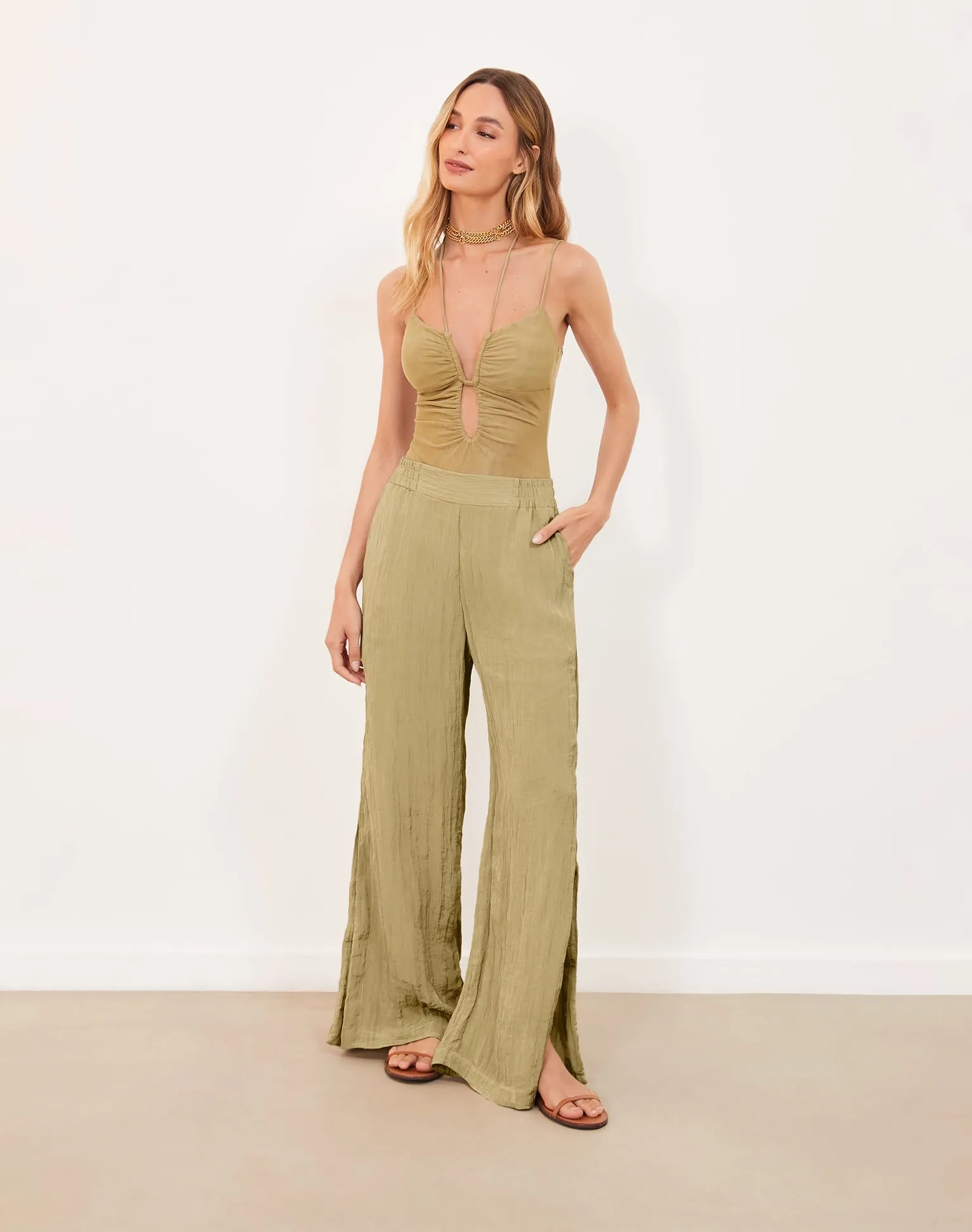 Misha Bodysuit (exchange only) - Olivine sold by Vix product image thumbnail 2