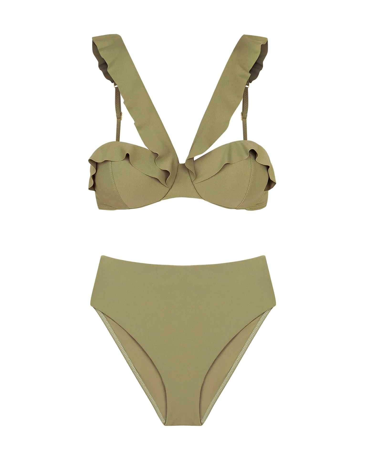 Bela Hot Pant Bottom - Olivine sold by Vix product image thumbnail 5