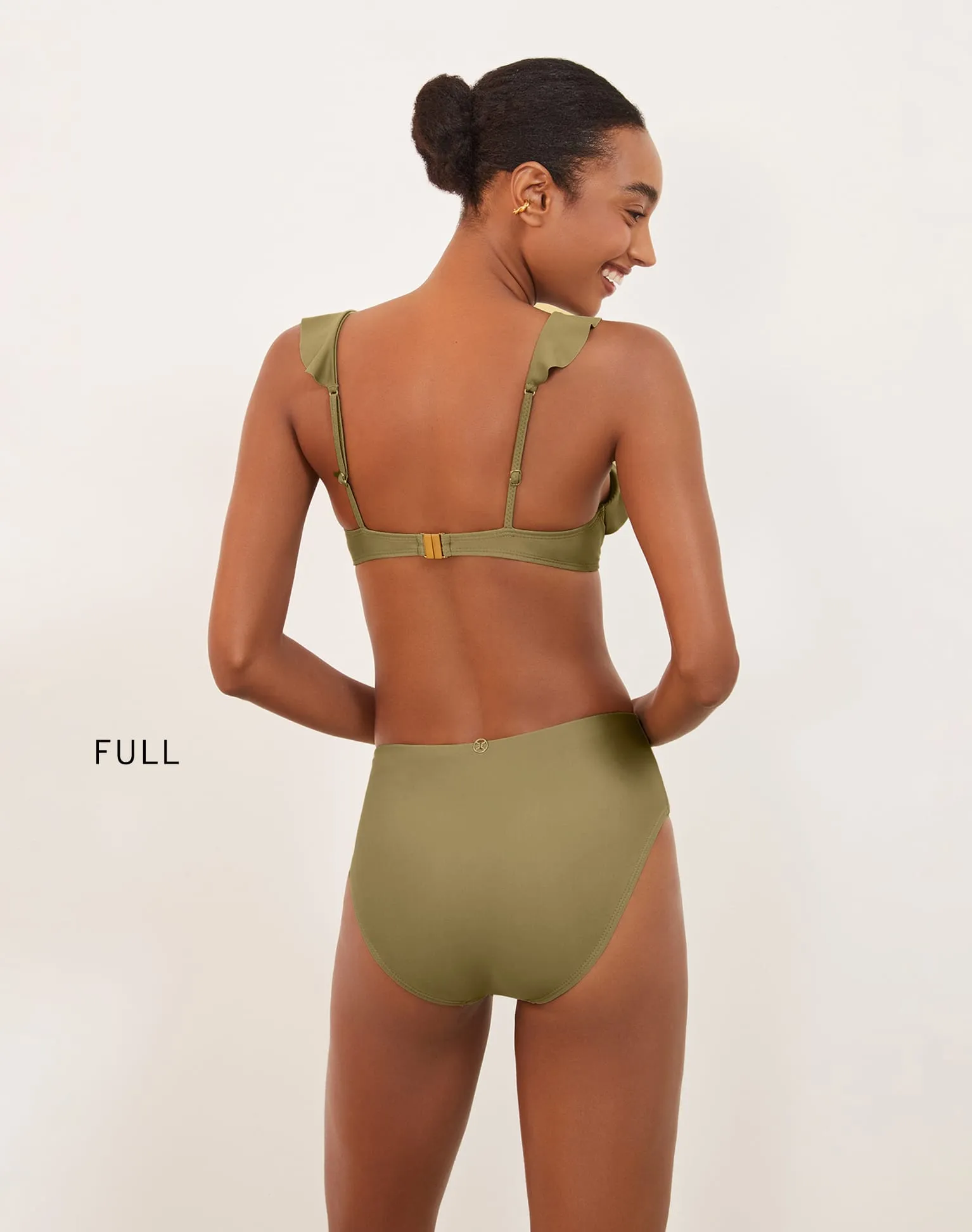 Bela Hot Pant Bottom - Olivine sold by Vix product image thumbnail 3