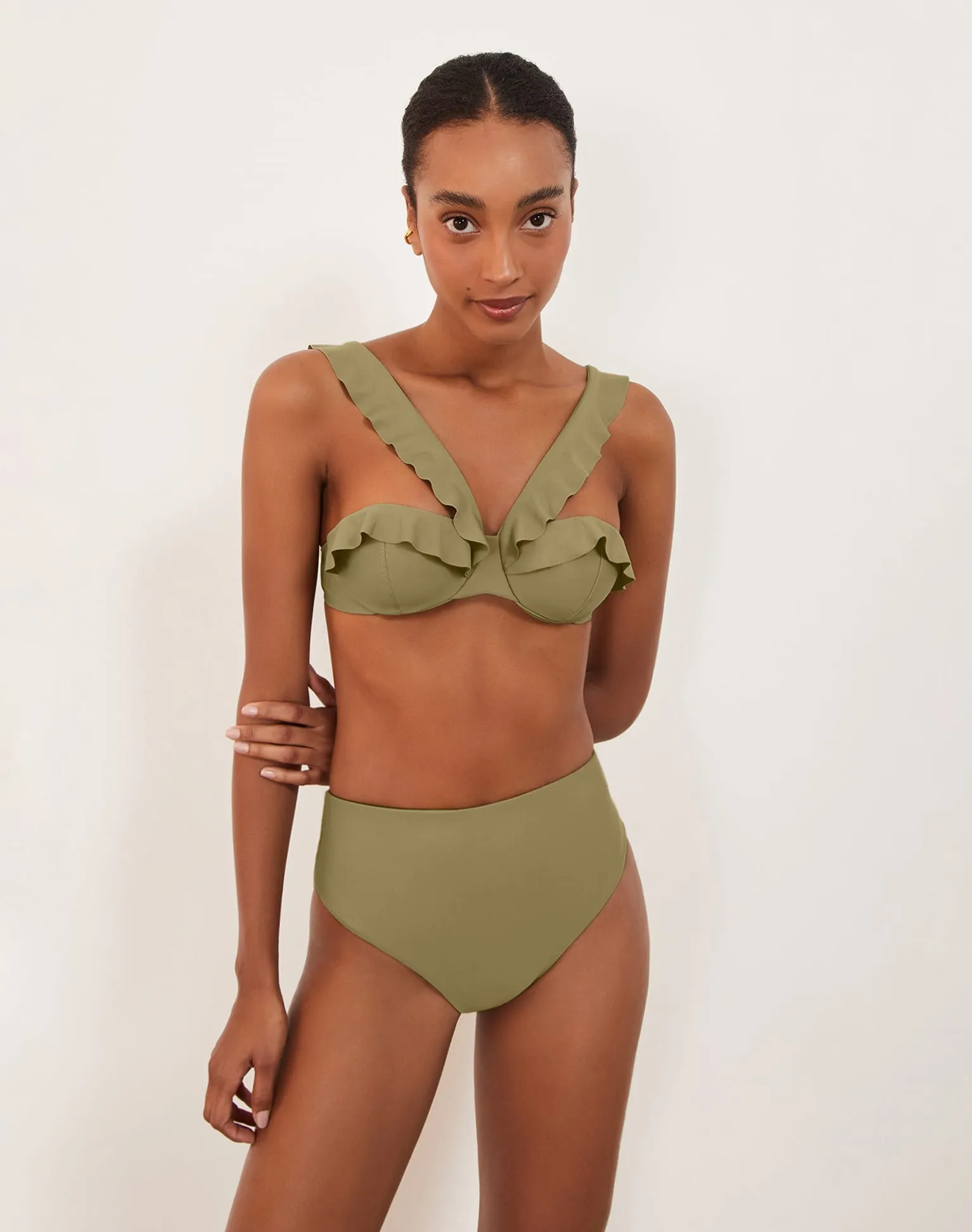 Bela Hot Pant Bottom - Olivine sold by Vix product image thumbnail 2
