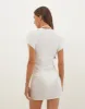 Sasha Short Cover Up - Off White sold by Vix