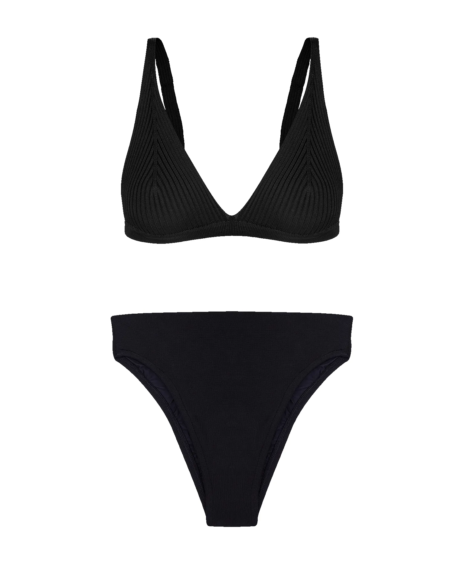 Knit Gigi Hot Pant Bottom - Black sold by Vix product image thumbnail 3