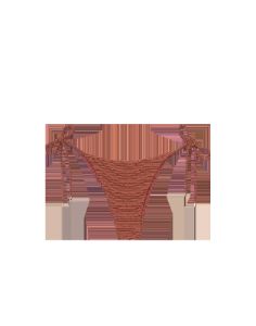 Kayla Tie Side Bottom - Camel sold by Vix