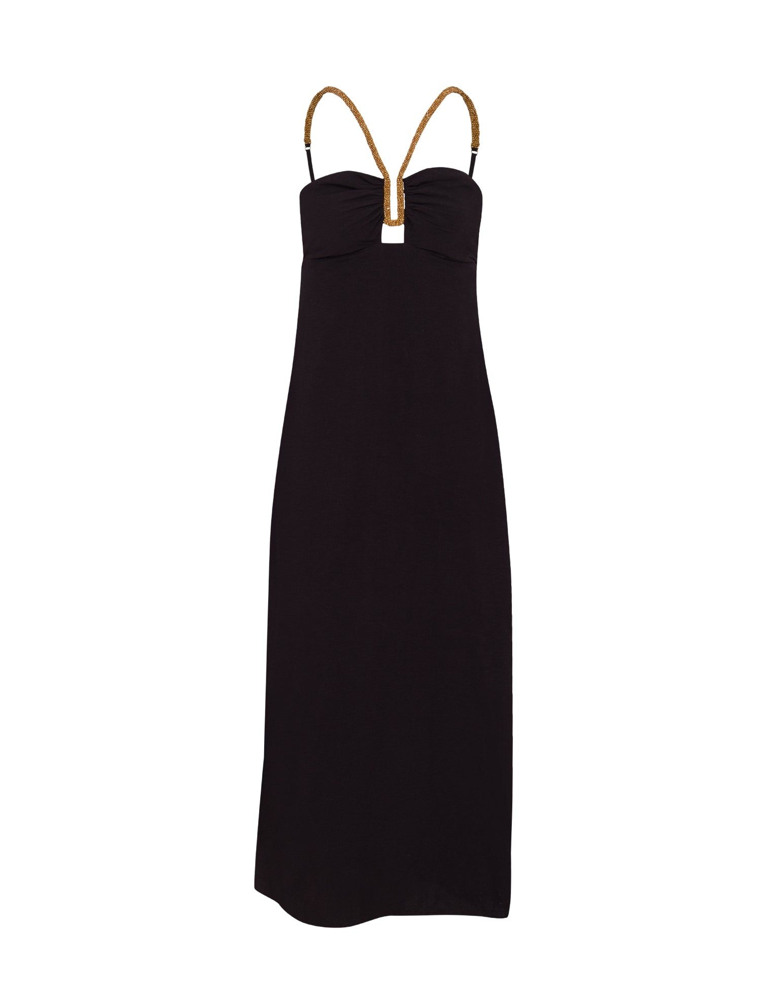 Flora Detail Midi Dress - Black sold by Vix product image thumbnail 4
