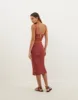 Knit Aria Midi Skirt - Berry Burst sold by Vix