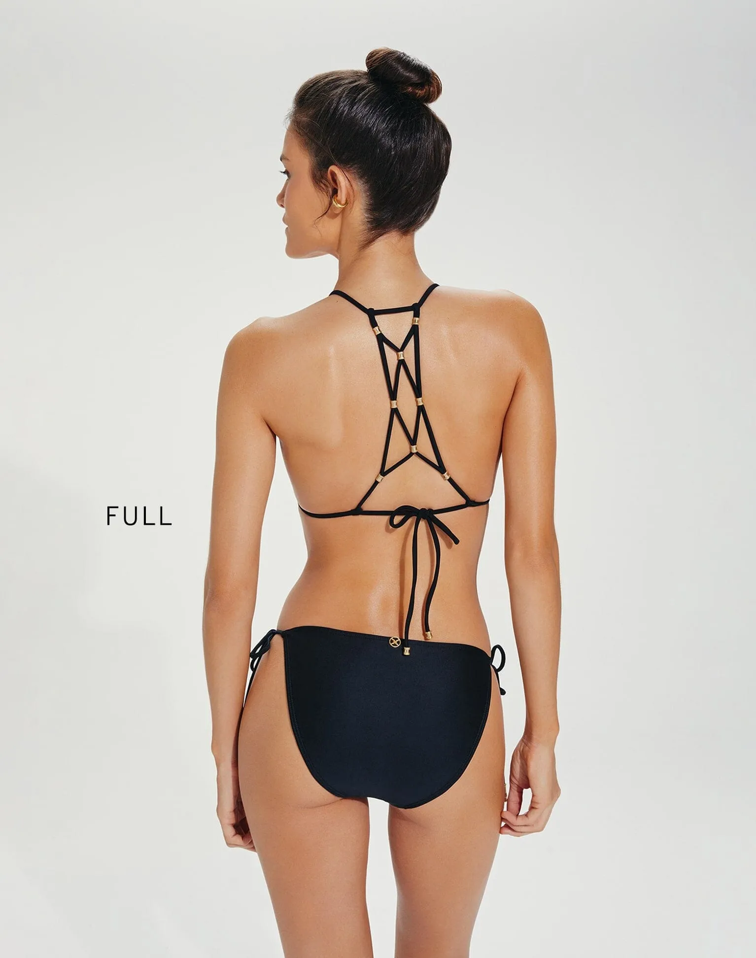 Lucy Tie Side Bottom - Black sold by Vix product image thumbnail 3