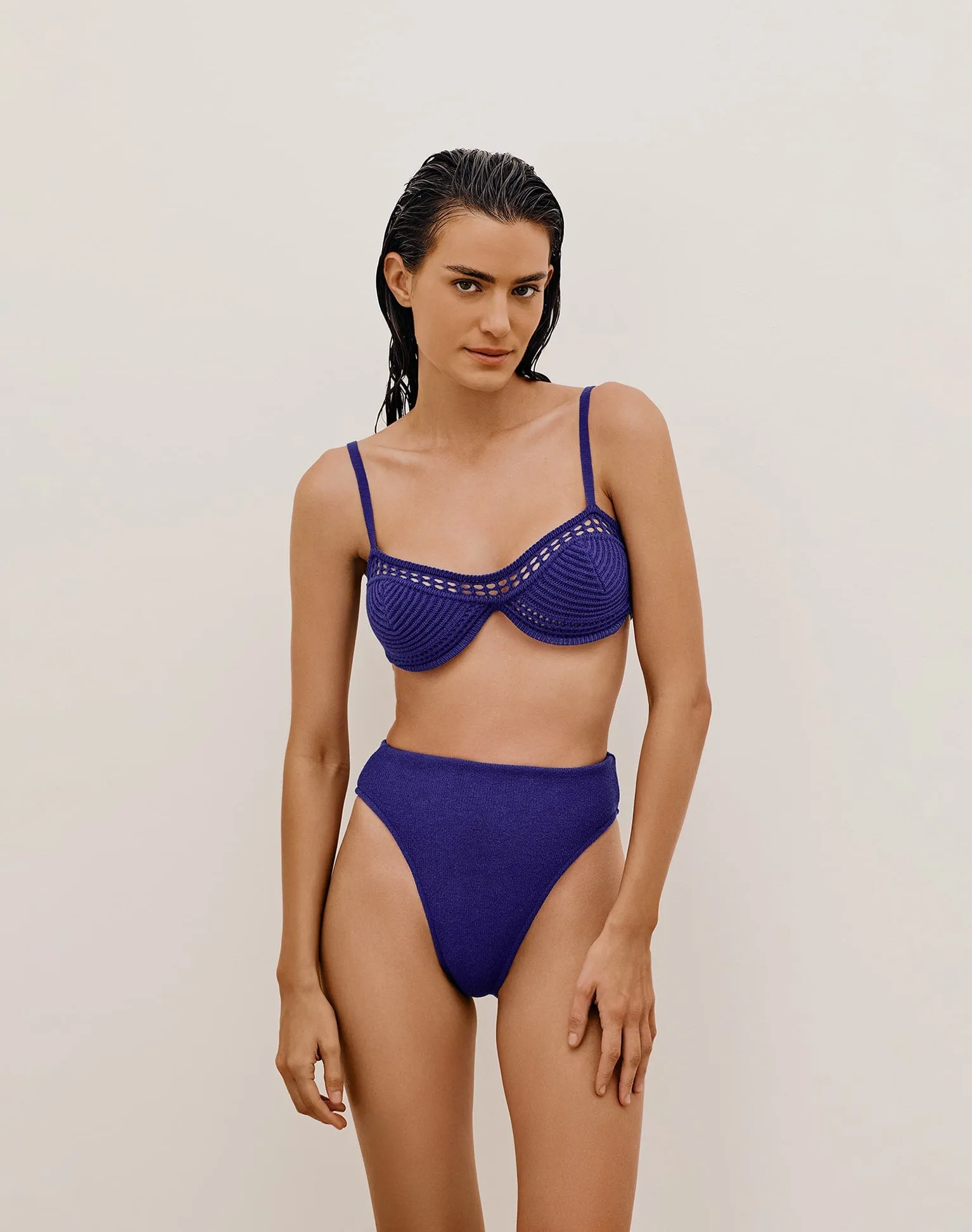 Firenze Jessi Hot Pant Bottom (exchange only) - Lazuli sold by Vix product image thumbnail 2