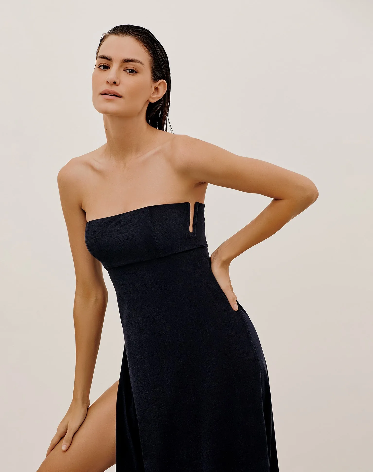 Esther Long Cover Up (exchange only) - Black sold by Vix product image thumbnail 3