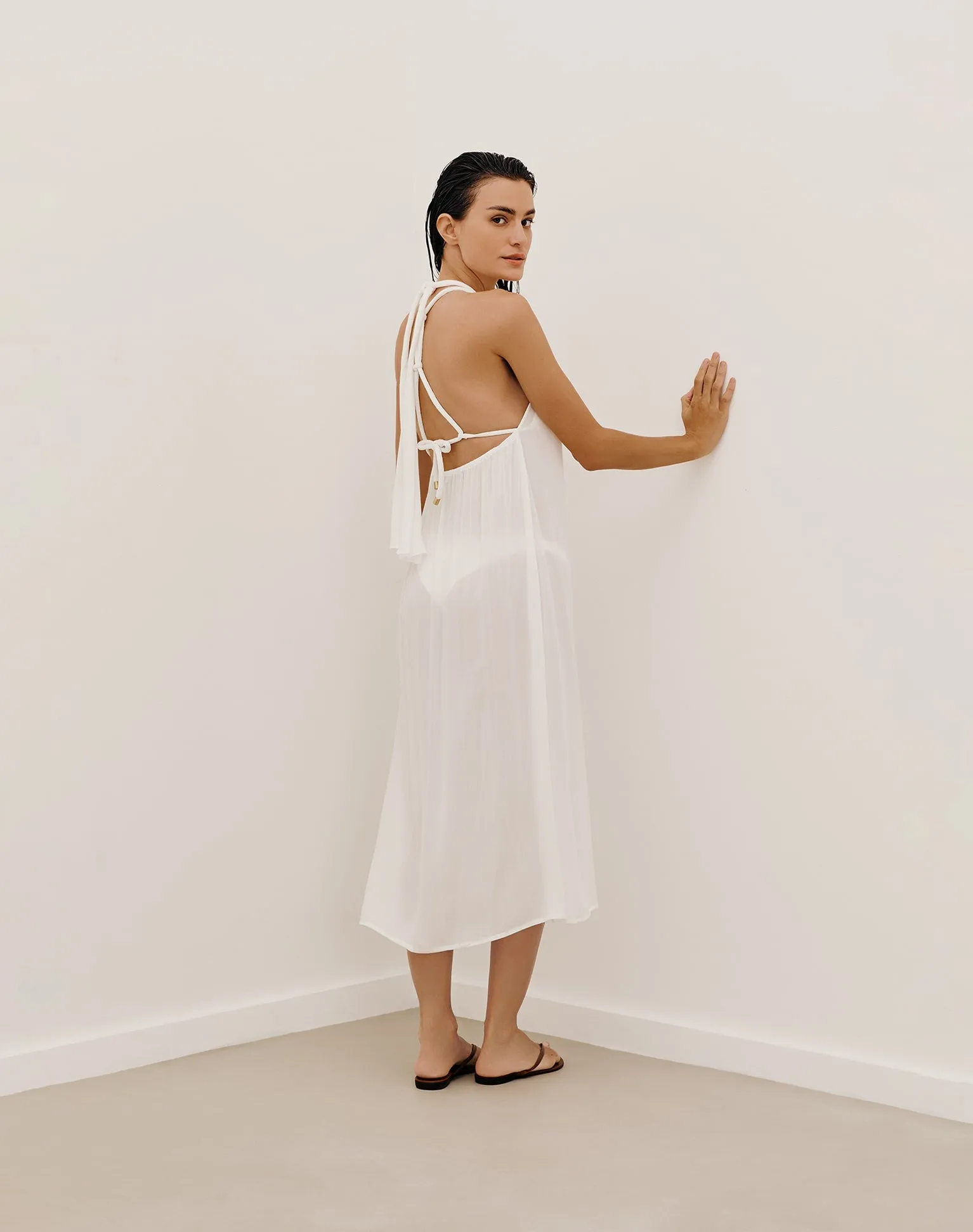 Sally Long Cover Up (exchange only) - White sold by Vix product image thumbnail 3