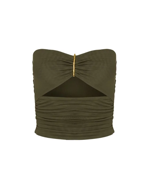 Fae Top - Evergreen sold by Vix