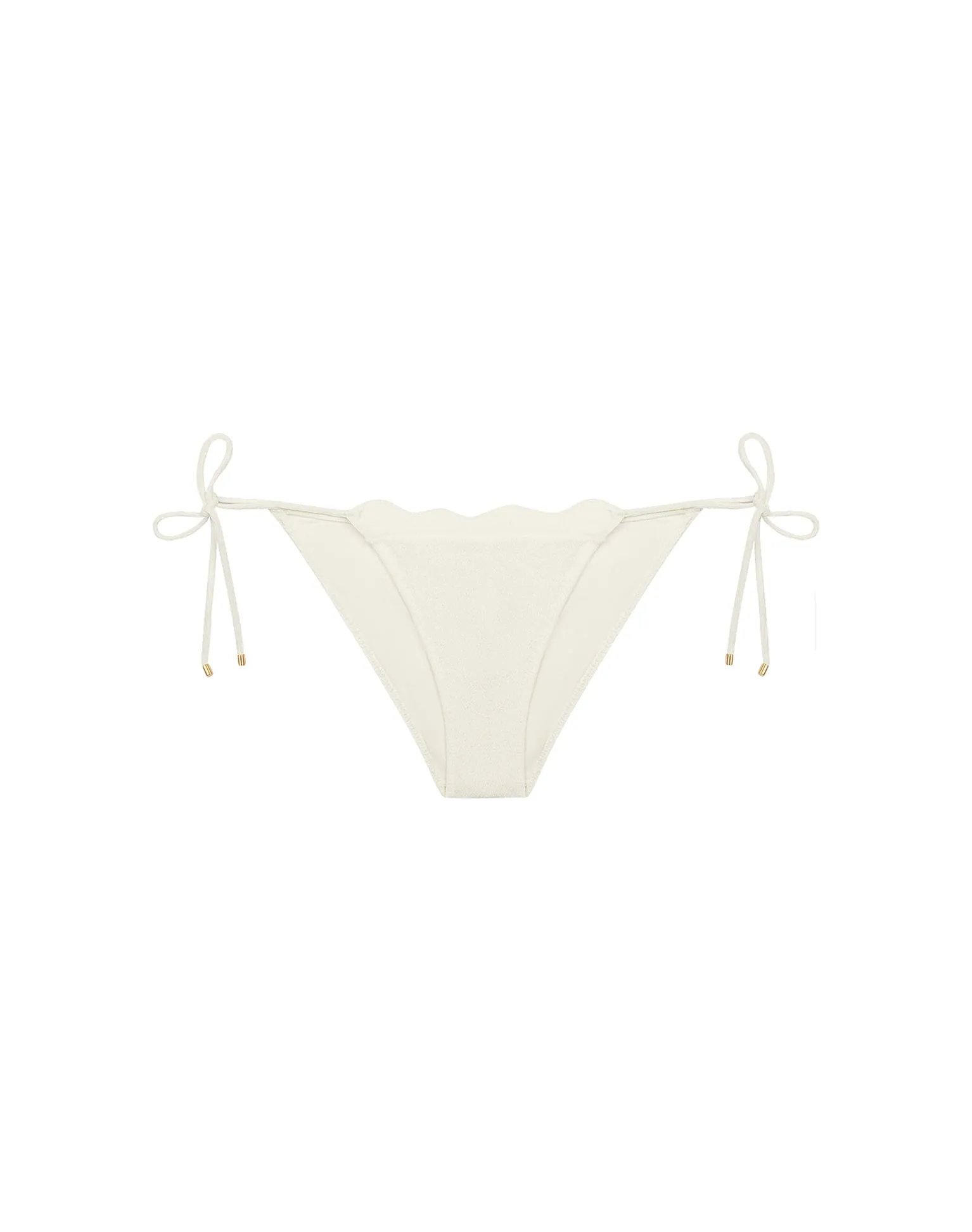 Firenze Lou Tie Side Bottom - White sold by Vix