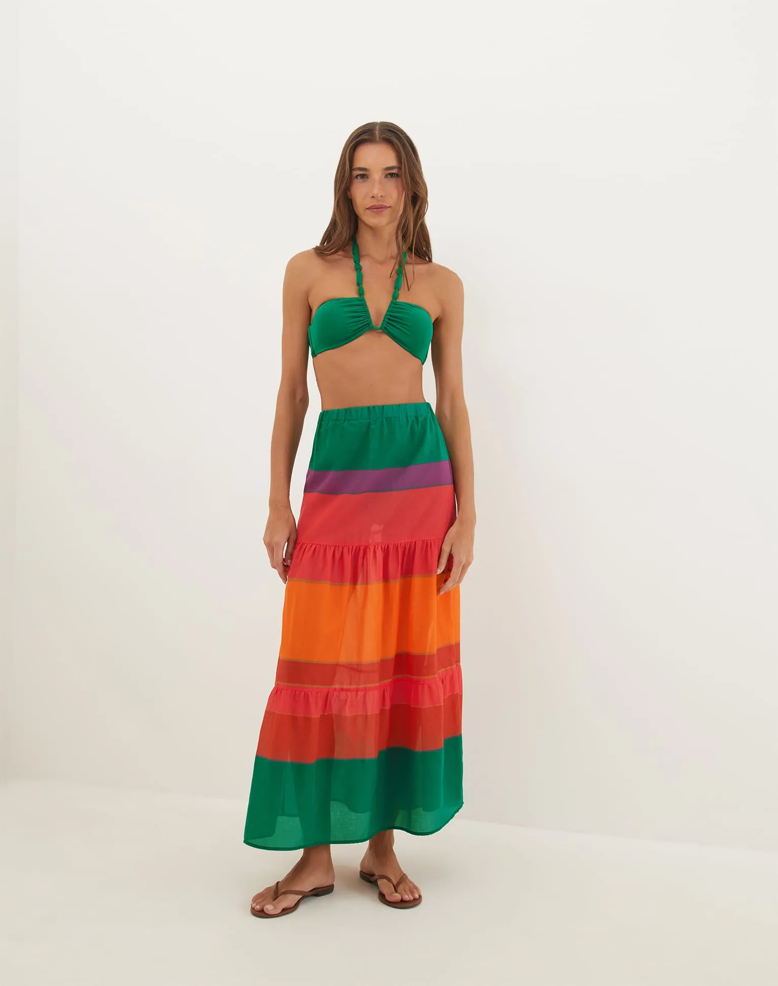 Helen Long Skirt - Heatwave sold by Vix