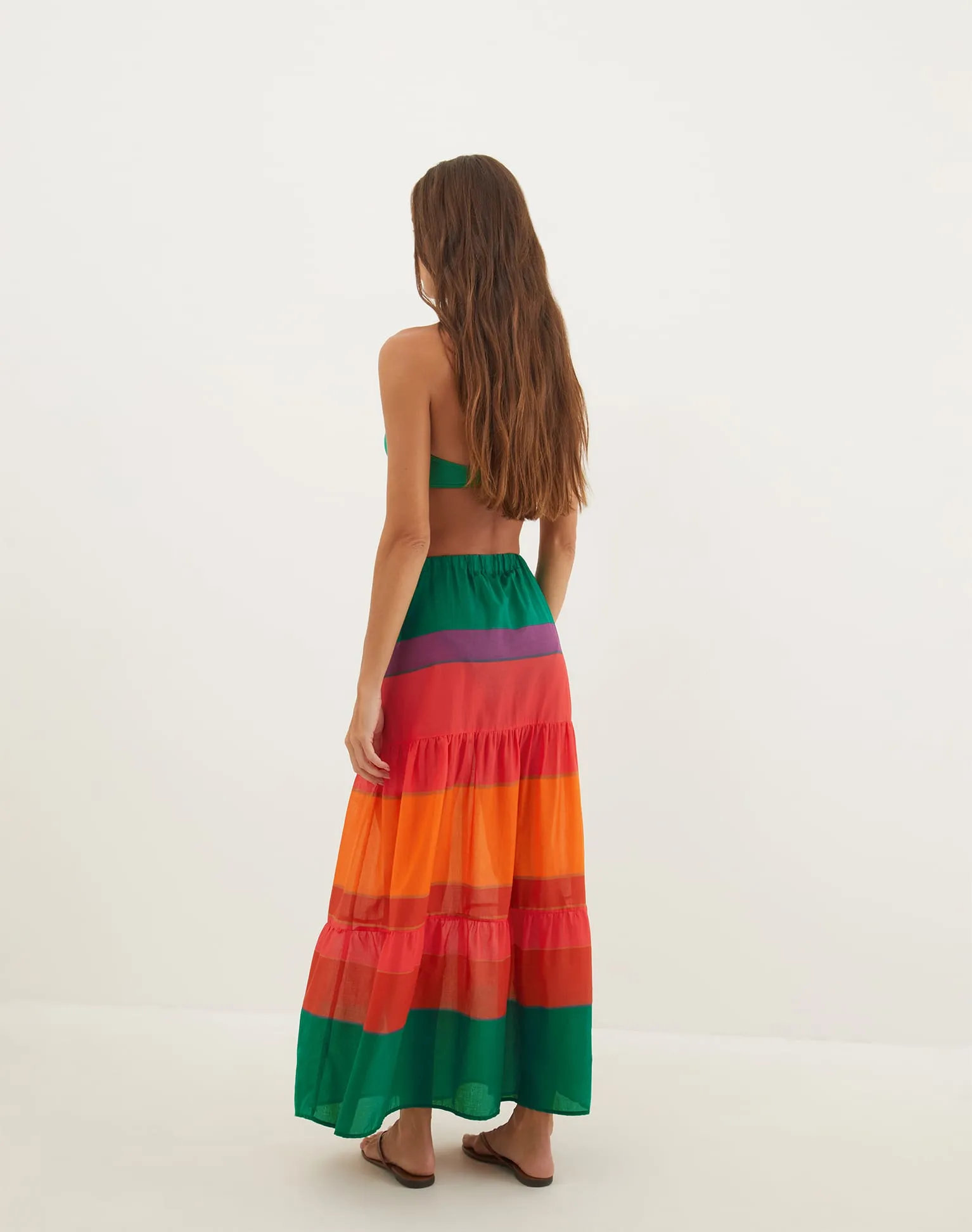 Helen Long Skirt - Heatwave sold by Vix product image thumbnail 3