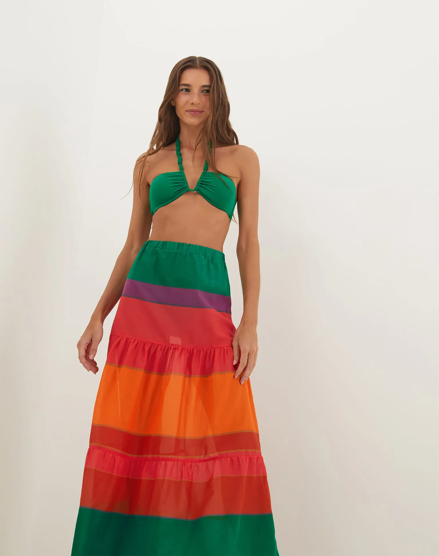 Helen Long Skirt - Heatwave sold by Vix product image thumbnail 4