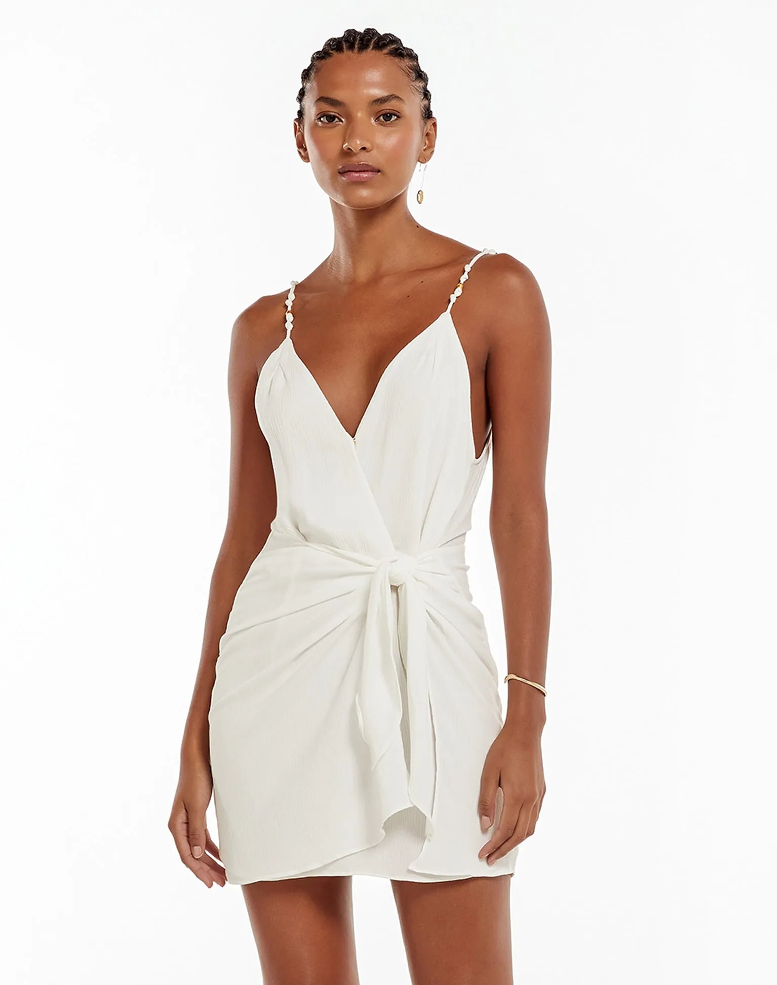 Gisa Short Dress - Off White sold by Vix product image thumbnail 5