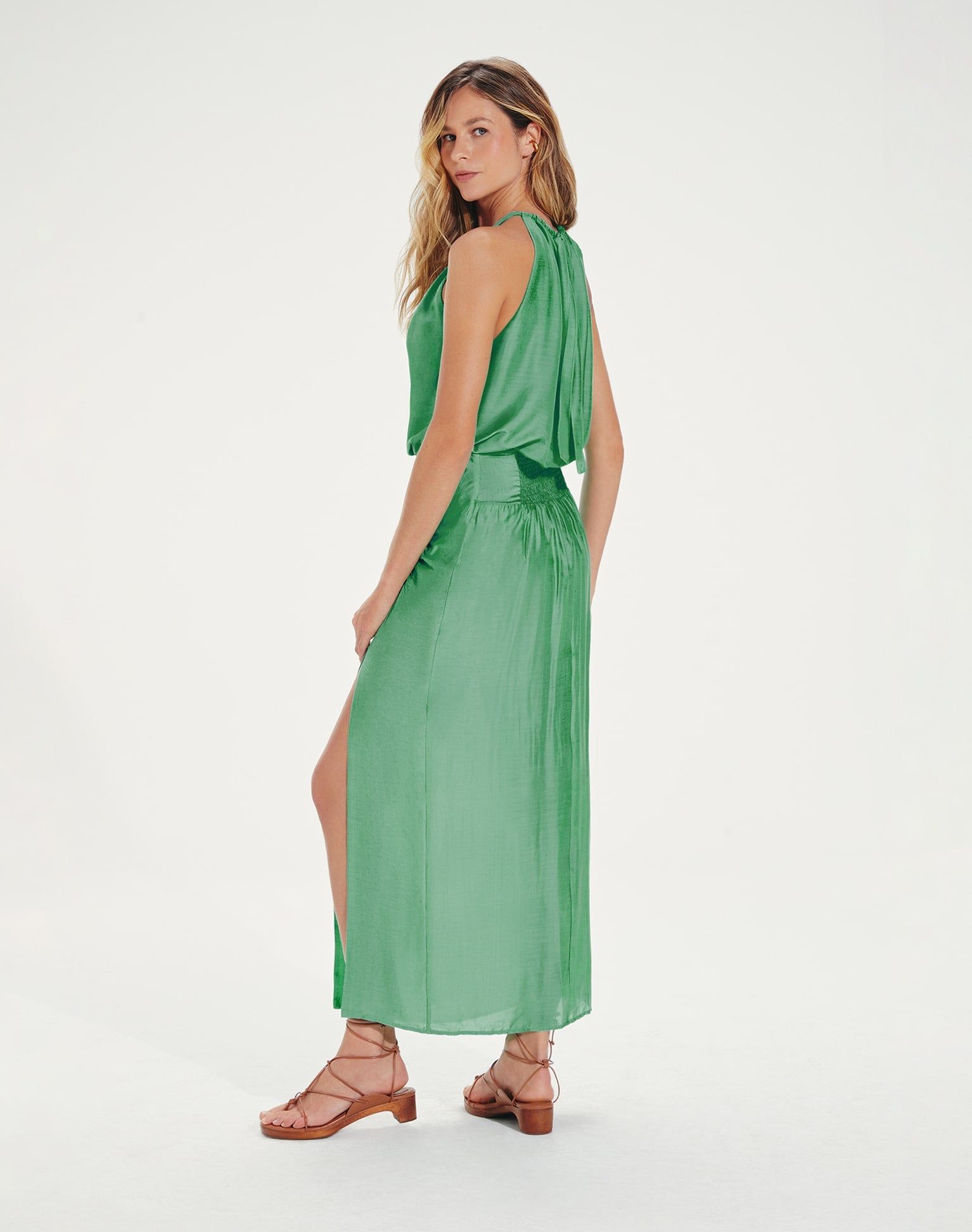 Clara Long Skirt - Cactus sold by Vix product image thumbnail 4